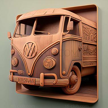 3D мадэль Volkswagen Delivery (STL)